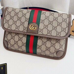 Gucci Ophidia waist bag, brown